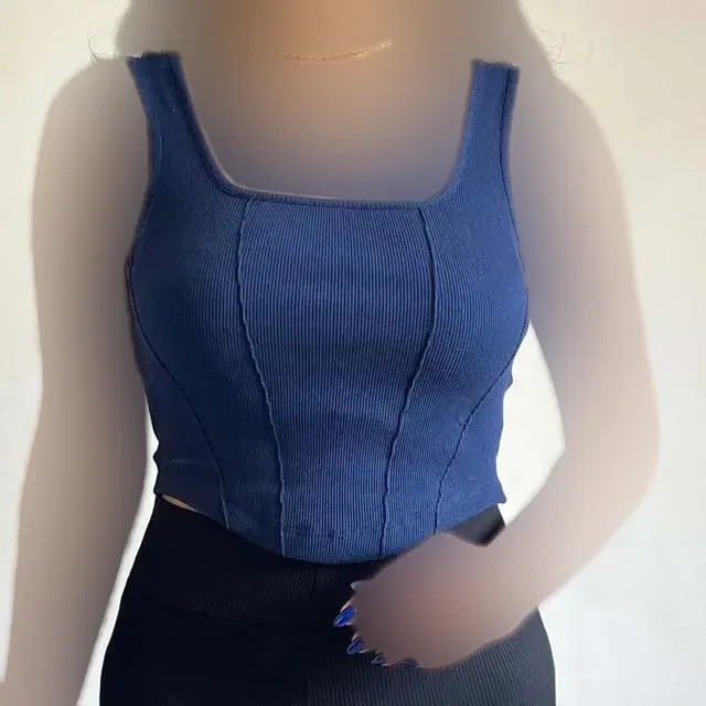 نیم تنه کبریتی زنانه رگه دوزی شده کد 1363
