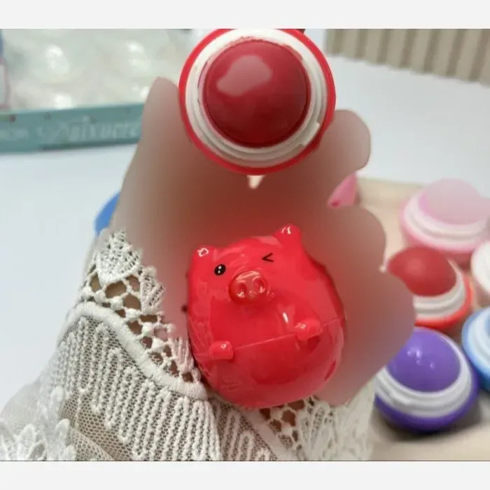 بالم لب فانتزی طرح خوک آبرسان و نرم کننده لب