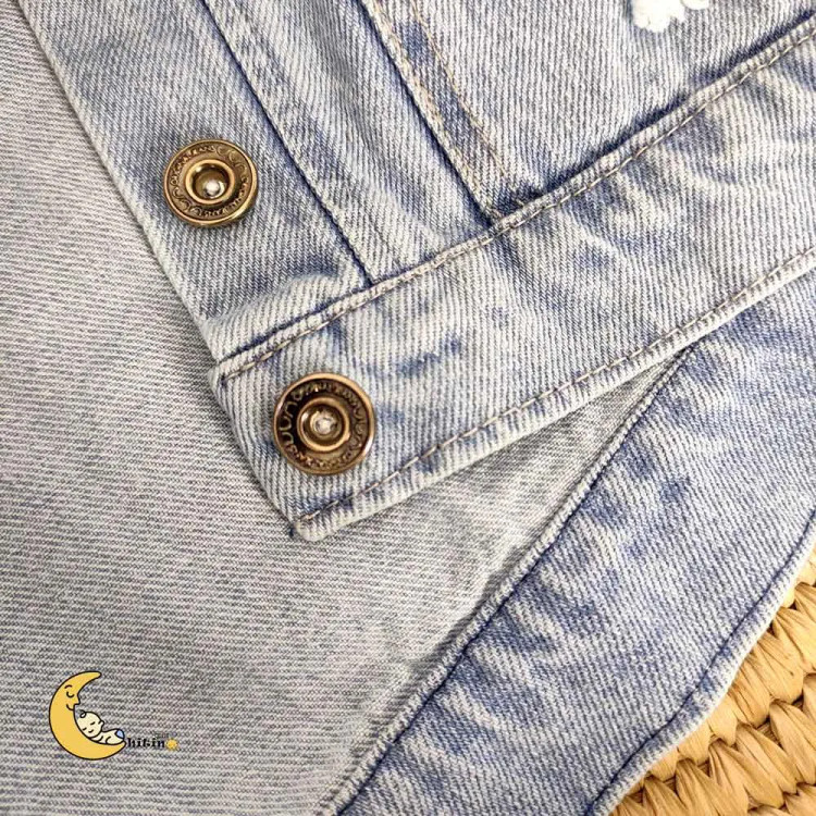 کت جین پسرانه آبی و ذغالی مناسب 3 تا 10 سال