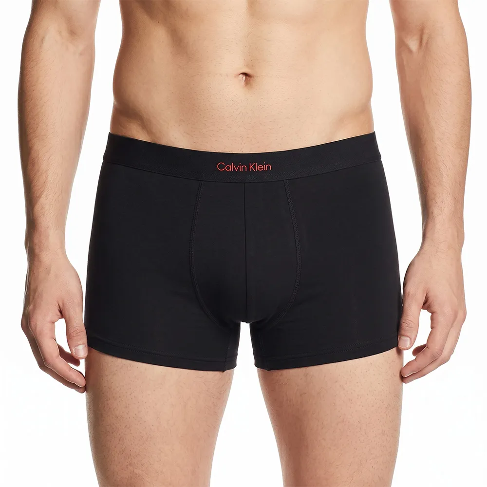 شورت نیم پا مردانه پنبه لاکرا مشکی ساده