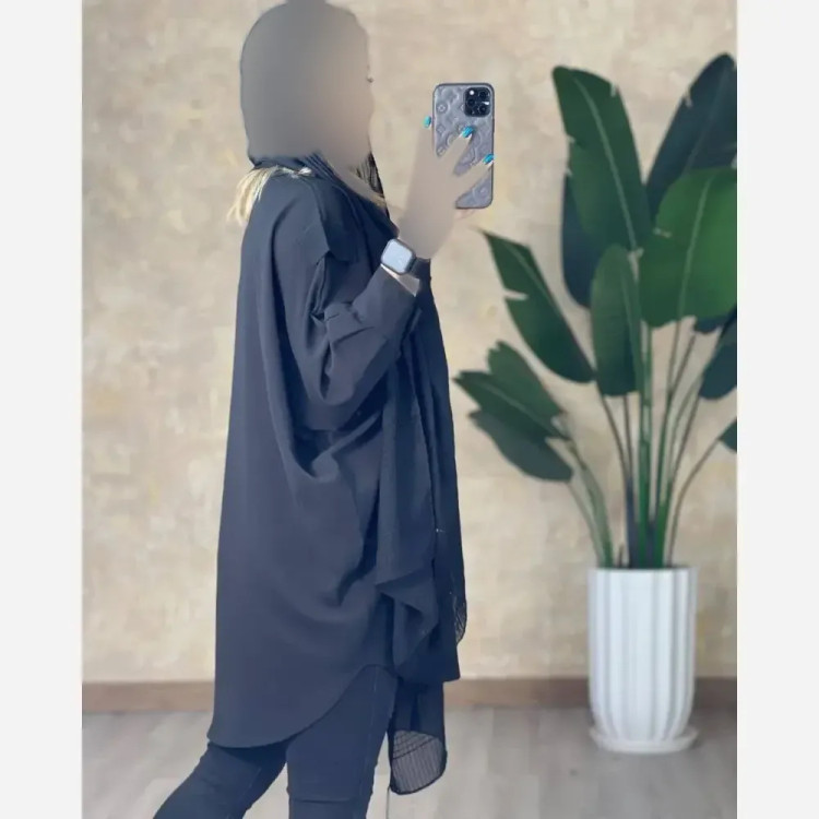پانچ زنانه داکرون مشکی فری سایز مناسب 36 تا 46