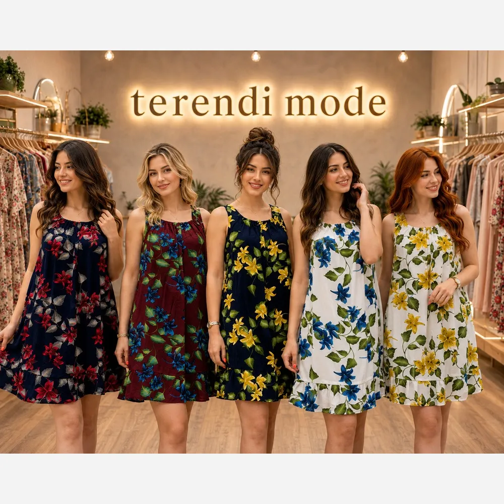 سارافون نخی خارجی طرح پامچال فری سایز خنک و لطیف