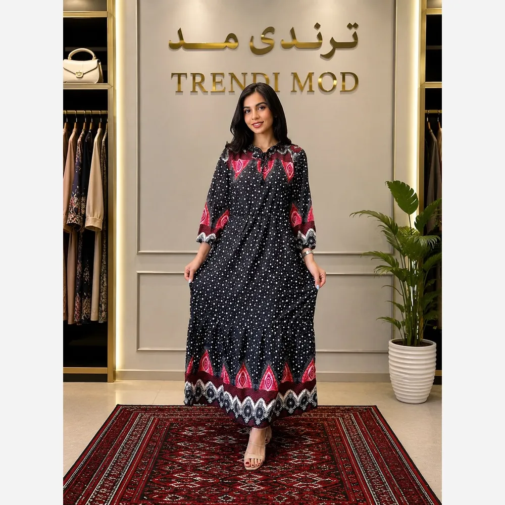 لباس ساحلی نخی طرح توپی فری سایز
