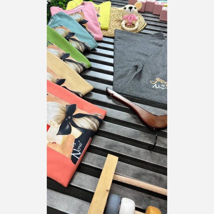 ست بلوز و شلوار بچگانه پنبه دورس مدل بگ سایز 40 و 45