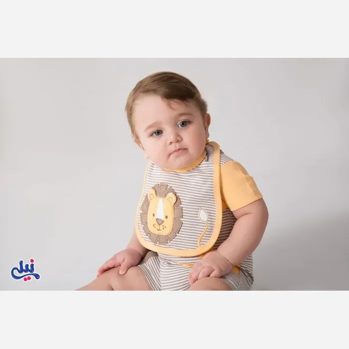 پیشبند نوزادی نخ پنبه ضد حساسیت نیلی