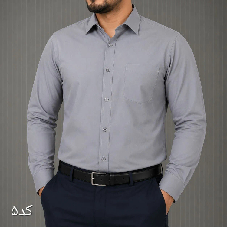 پیراهن آستین بلند مردانه بنگال کشی قواره آزاد رنگبندی متنوع