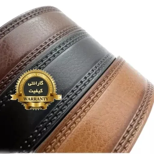 ست هدیه کیف و کمربند مردانه چرمی رابو پشت چرم سوگو