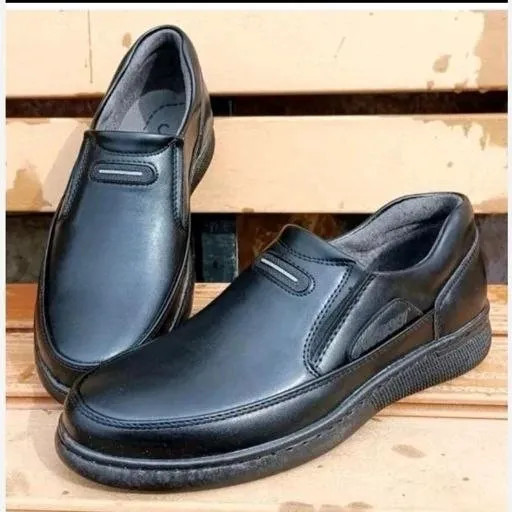 کفش چرم مردانه طبی دوردوخت مدل جردن